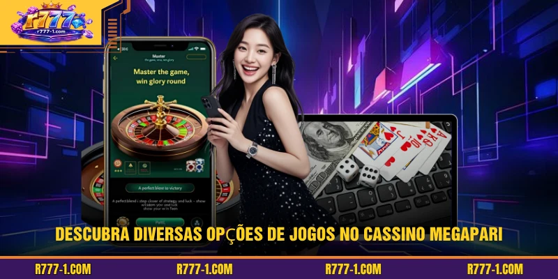 Descubra diversas opções de jogos no cassino Megapari
