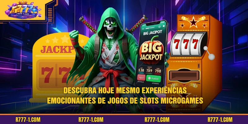 Descubra hoje mesmo experiências emocionantes de jogos de slots Microgames