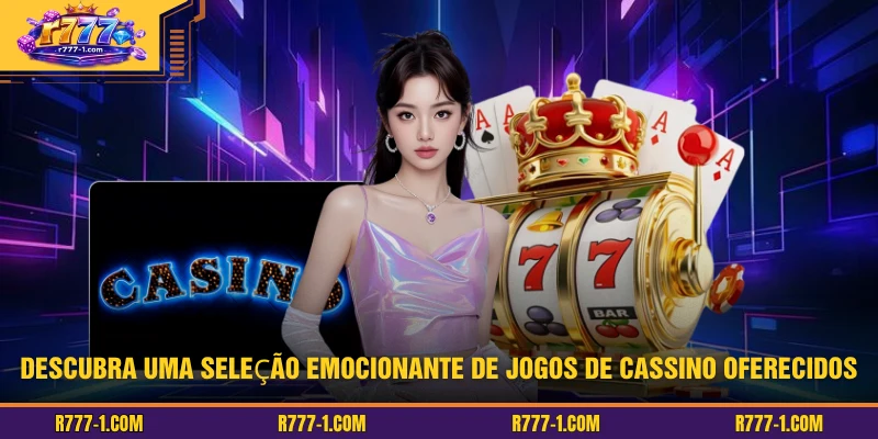 Descubra uma seleção emocionante de jogos de cassino oferecidos