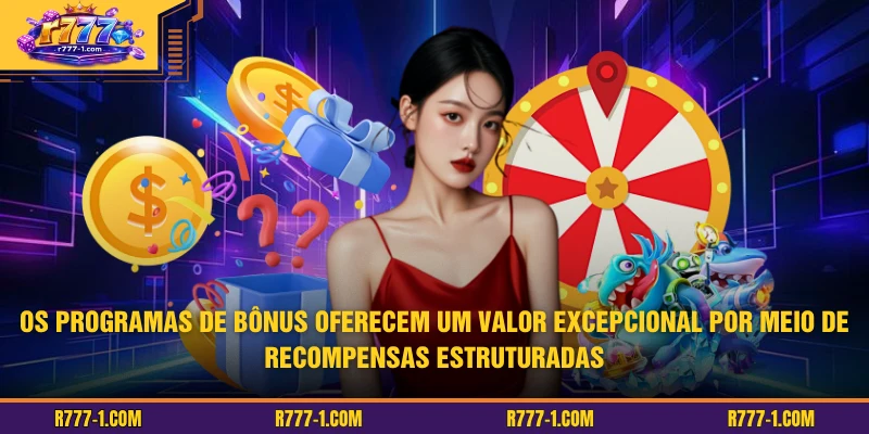 Os programas de bônus oferecem um valor excepcional por meio de recompensas estruturadas