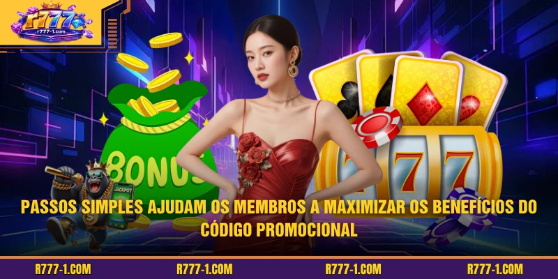 Passos simples ajudam os membros a maximizar os benefícios do código promocional