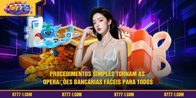 Procedimentos simples tornam as operações bancárias fáceis para todos