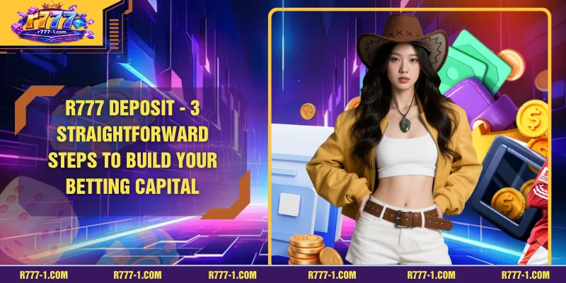 R777 deposit - 3 Straightforward Steps to Build Your Betting Capital